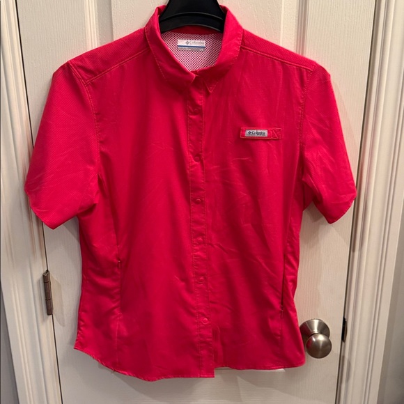 Columbia women’s PFG Tamiami II short sleeve shirt. Size large - Picture 1 of 7